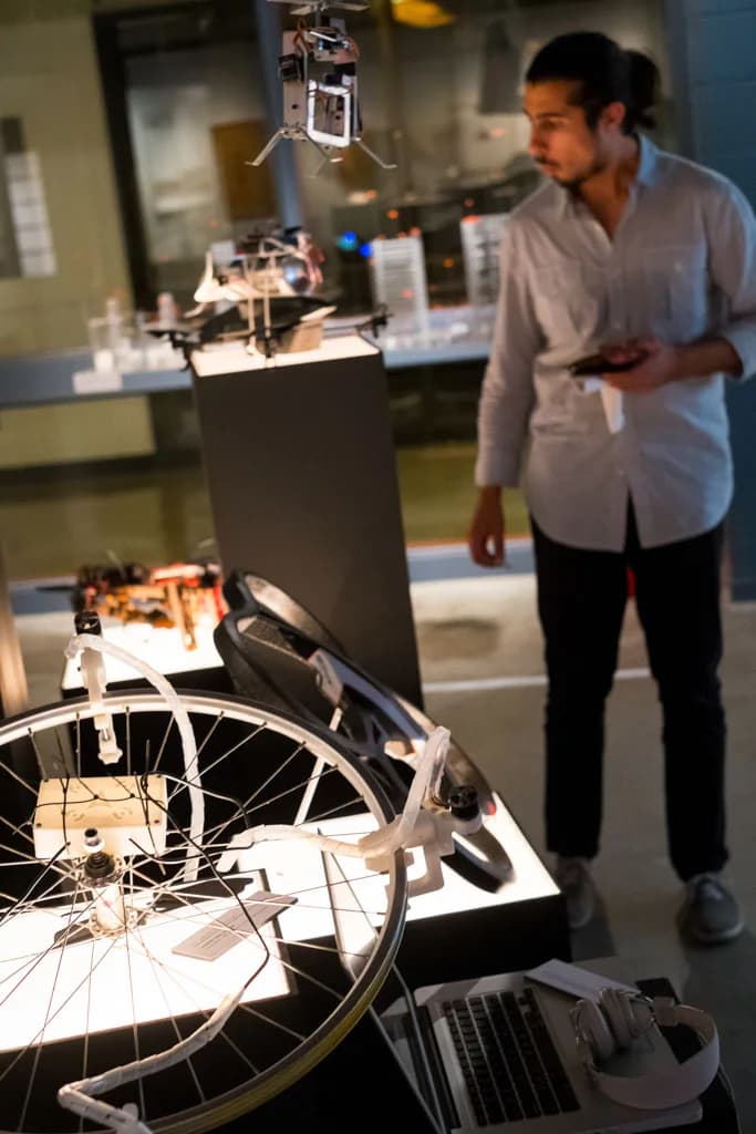 FIG. 02 — Exhibition view — drone artifacts