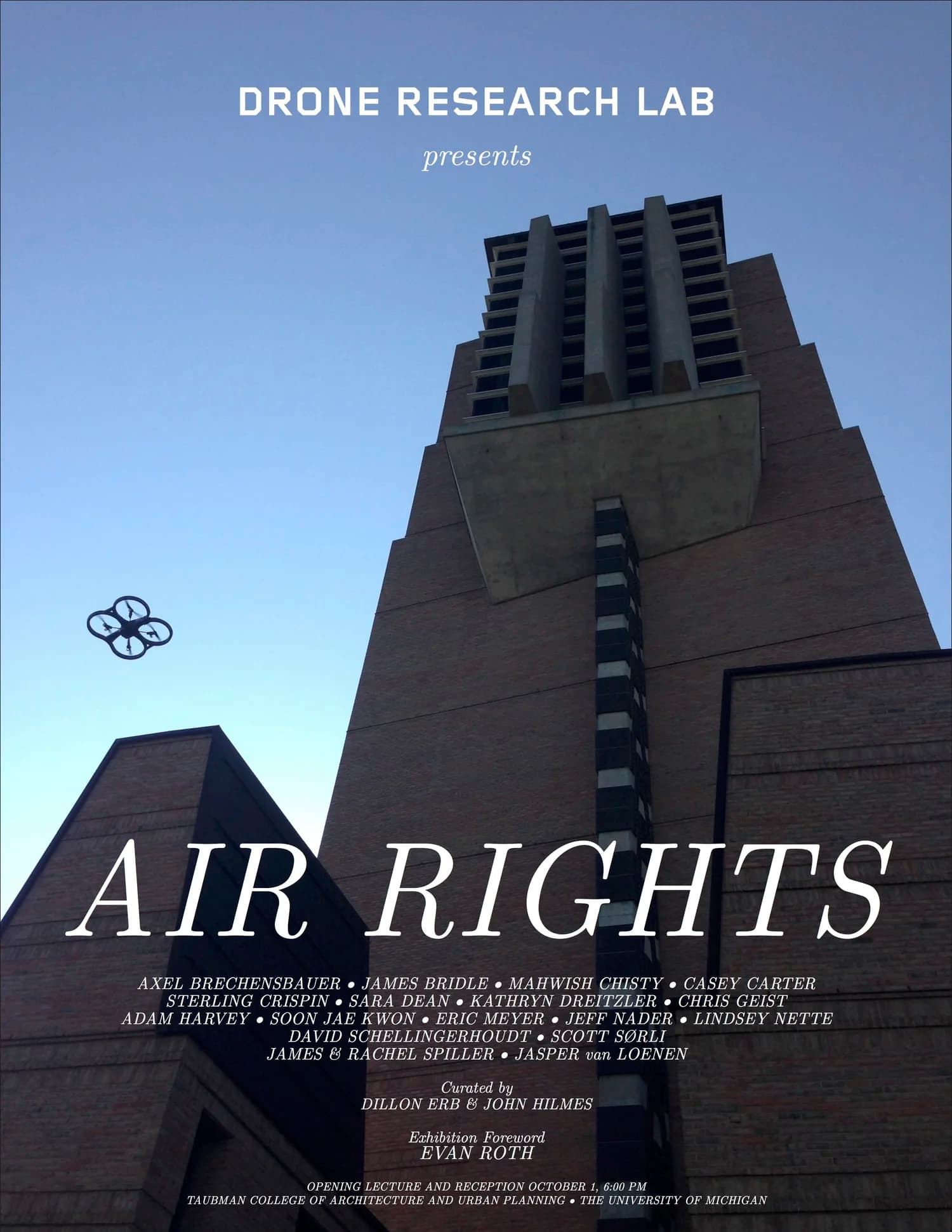 FIG. 01 — Air Rights — exhibition poster