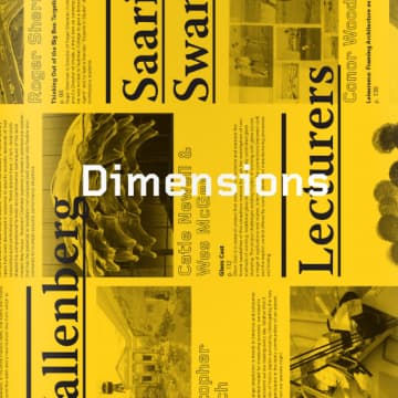 Dimensions 26 journal cover