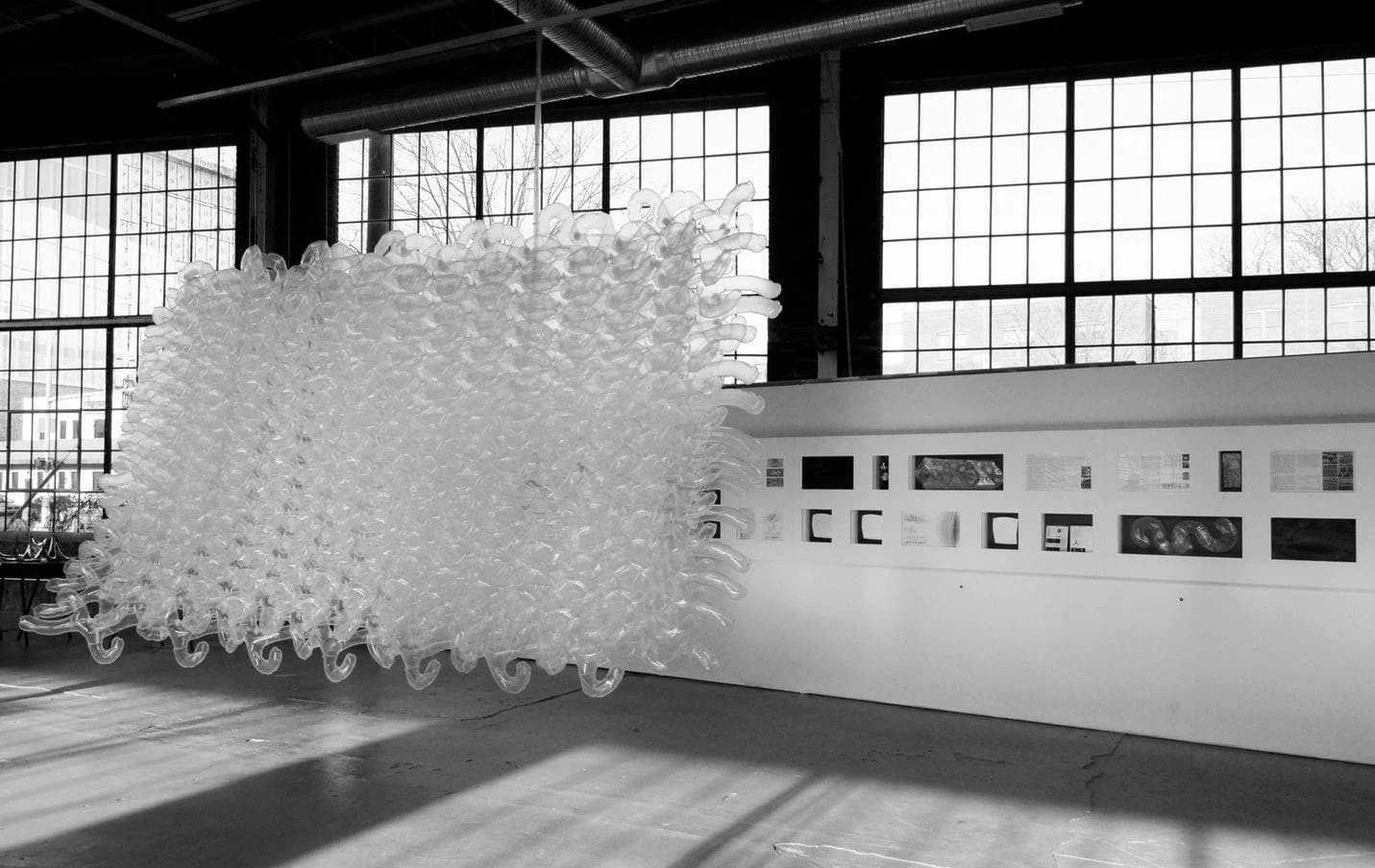 Pneusystems — inflatable cellular prototype in the fabrication lab